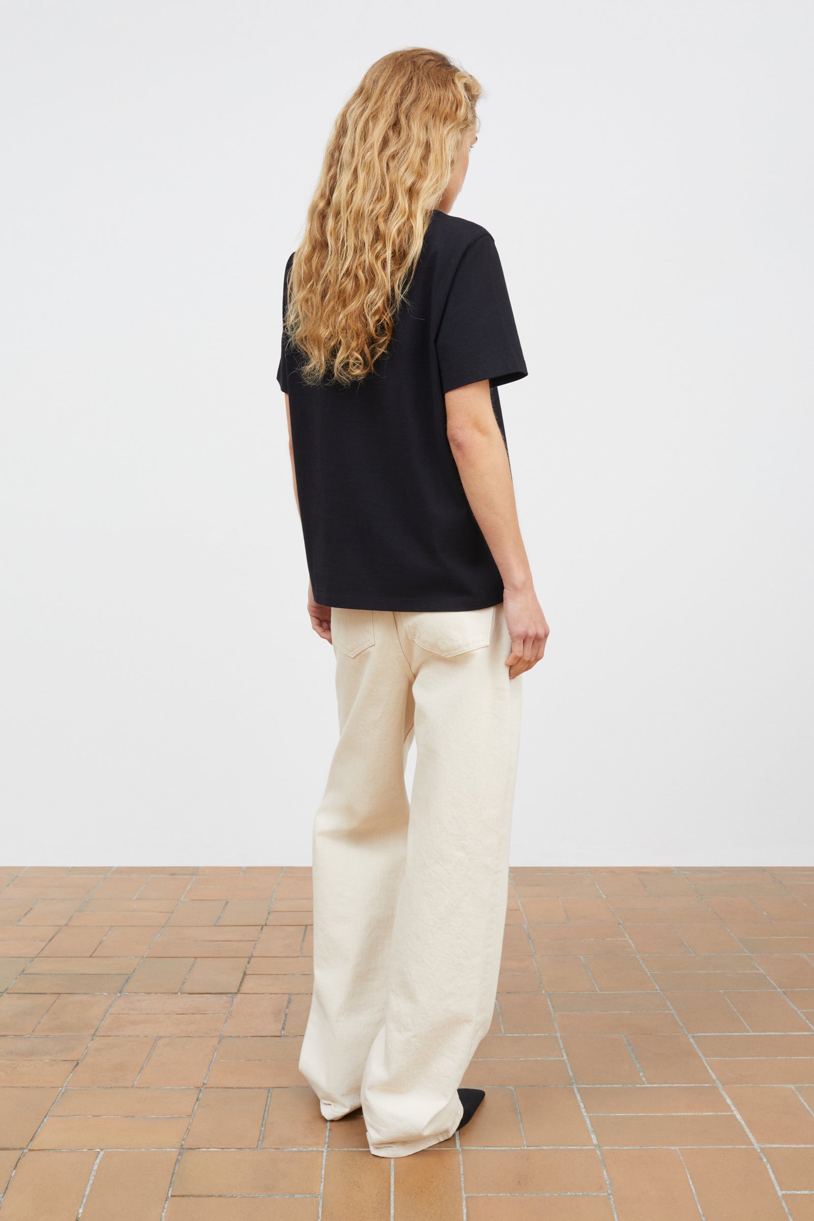 Skall Studio Loui regular tee Tee Black